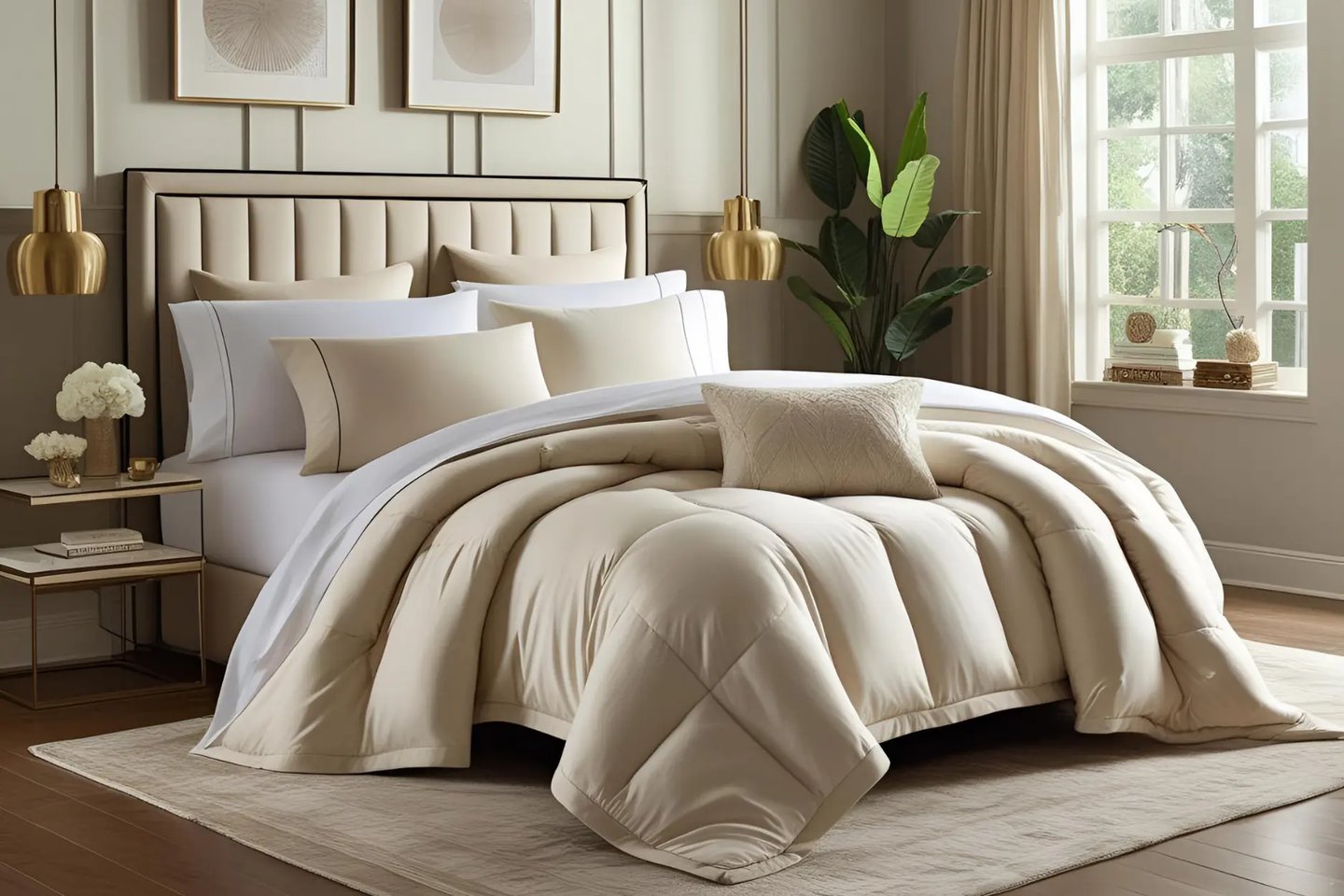 Luxurious Bedding for a Hotel-Like Feel