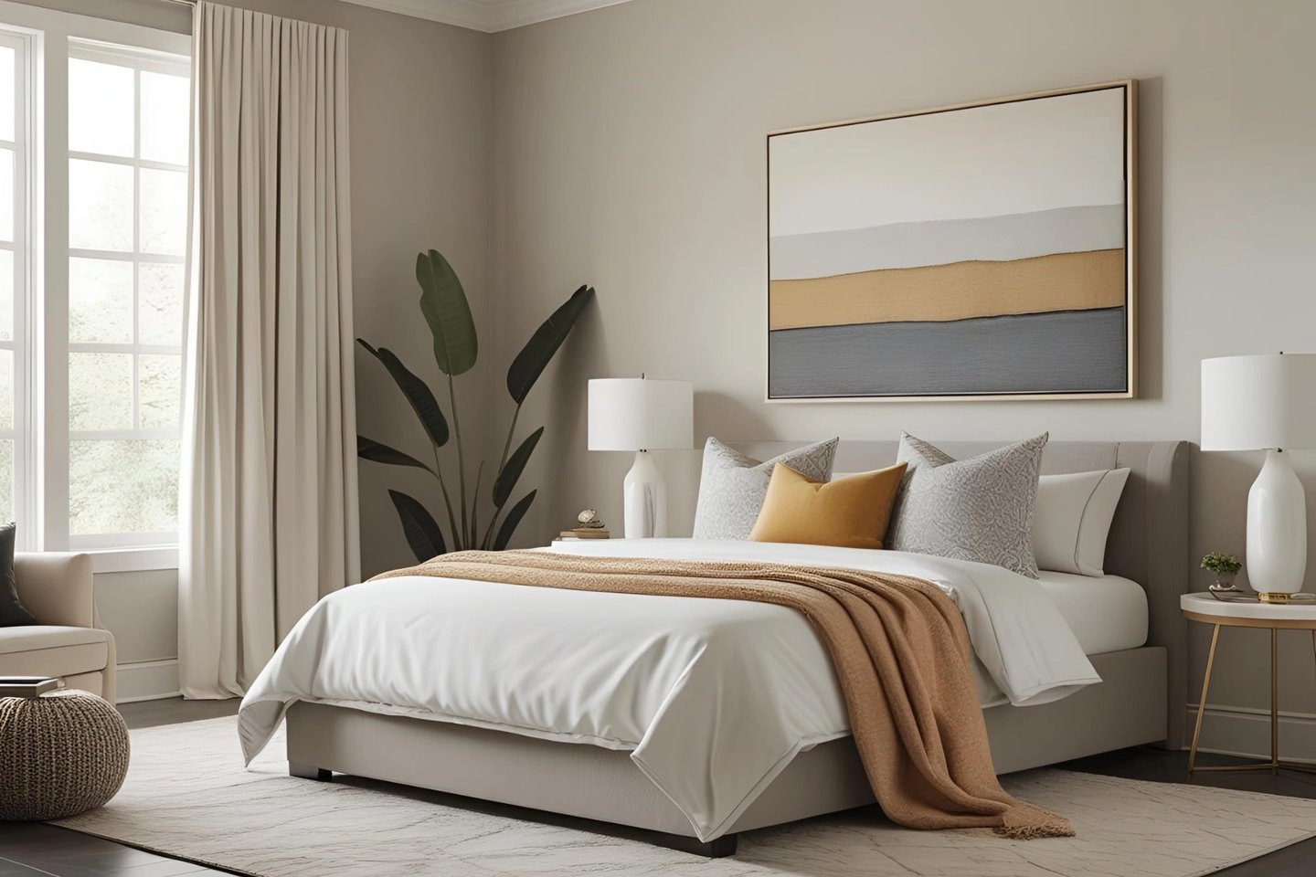 Neutral Color Palettes with a Pop