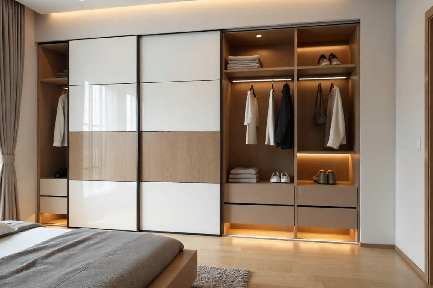 Luxury modular wardrobbe
