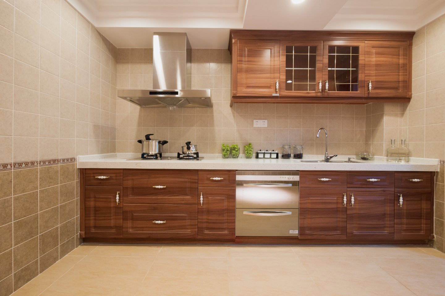 Straight Modular Kitchen Design