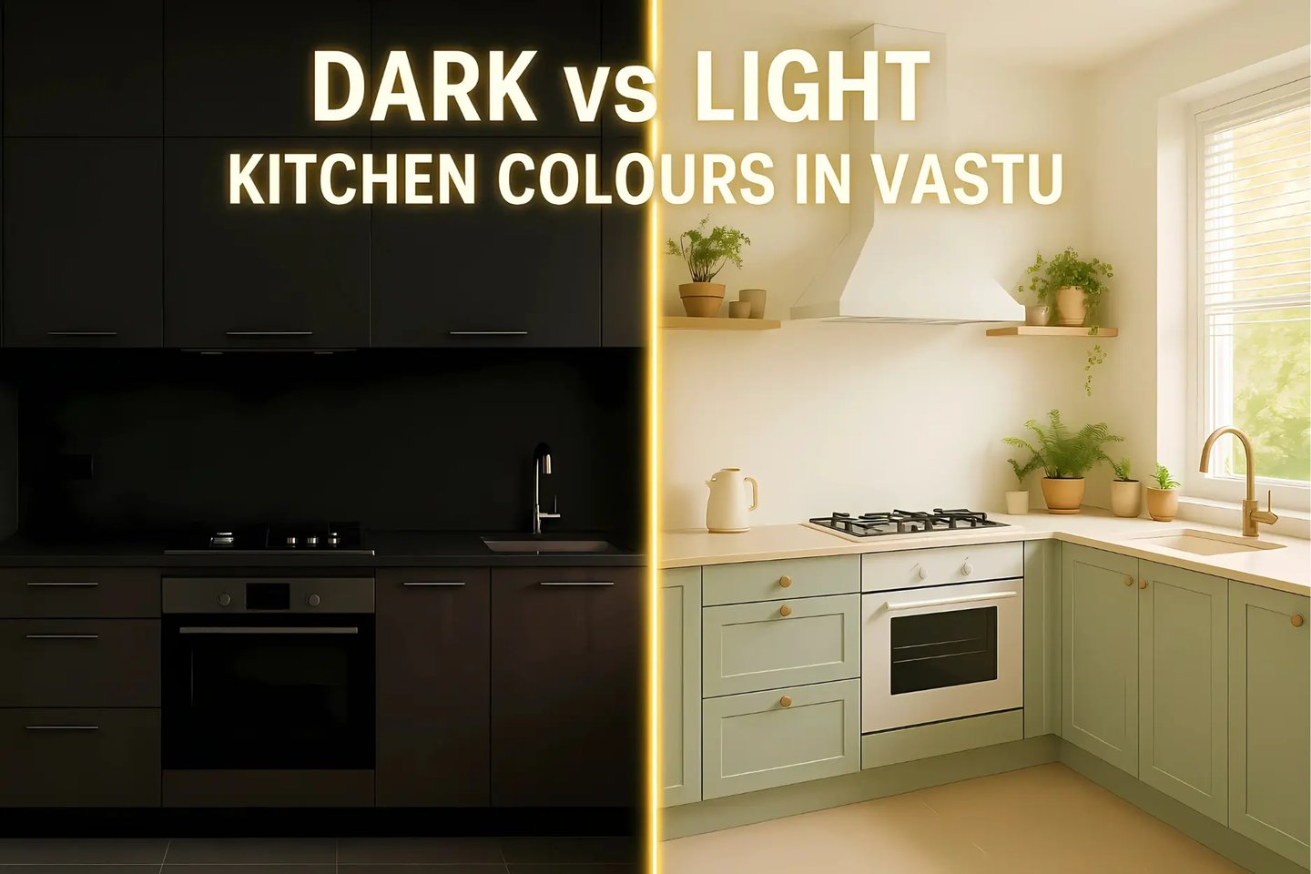 Dark VS Light colour for Kitchen