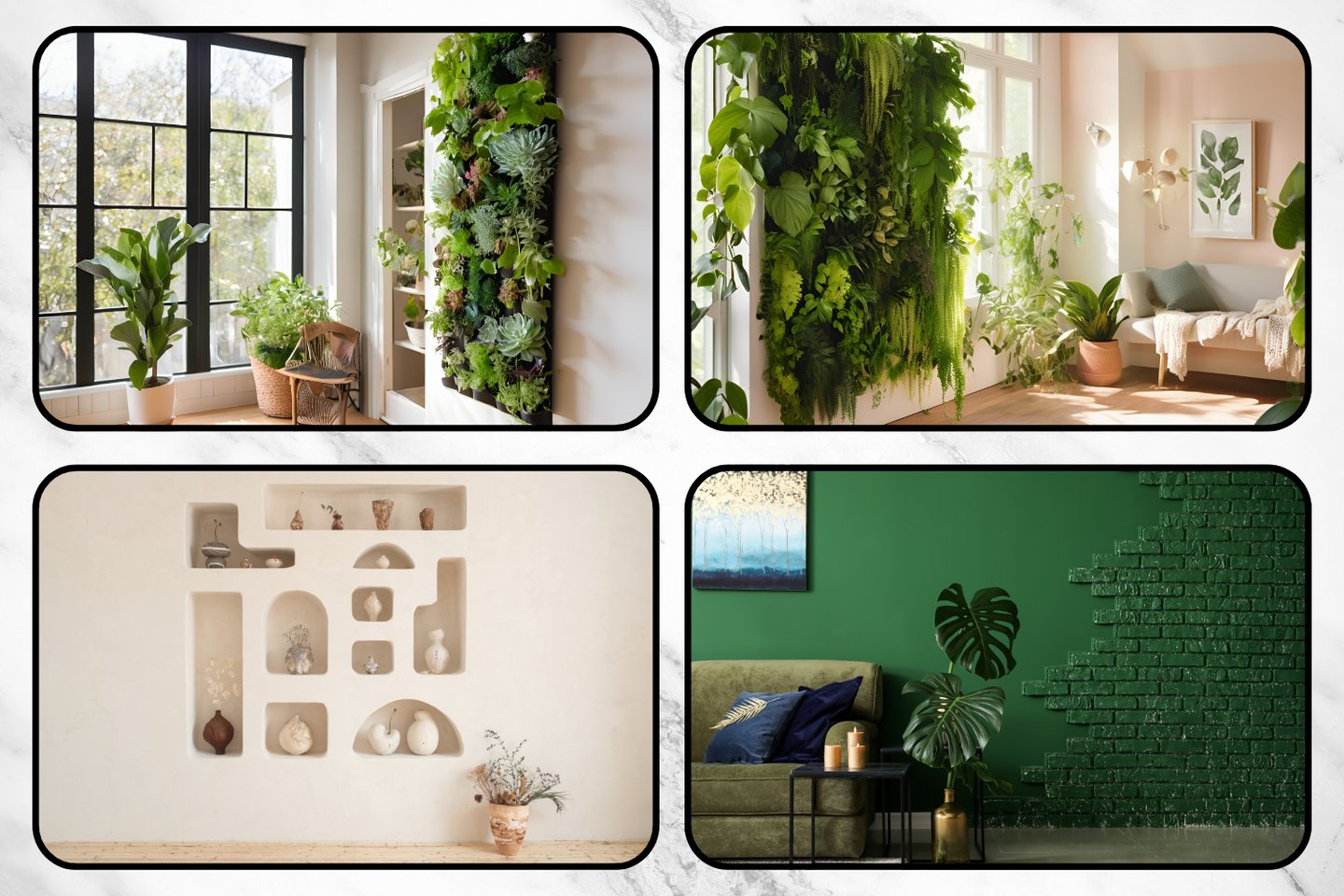 Wall Decor - Vertical Garden Designs