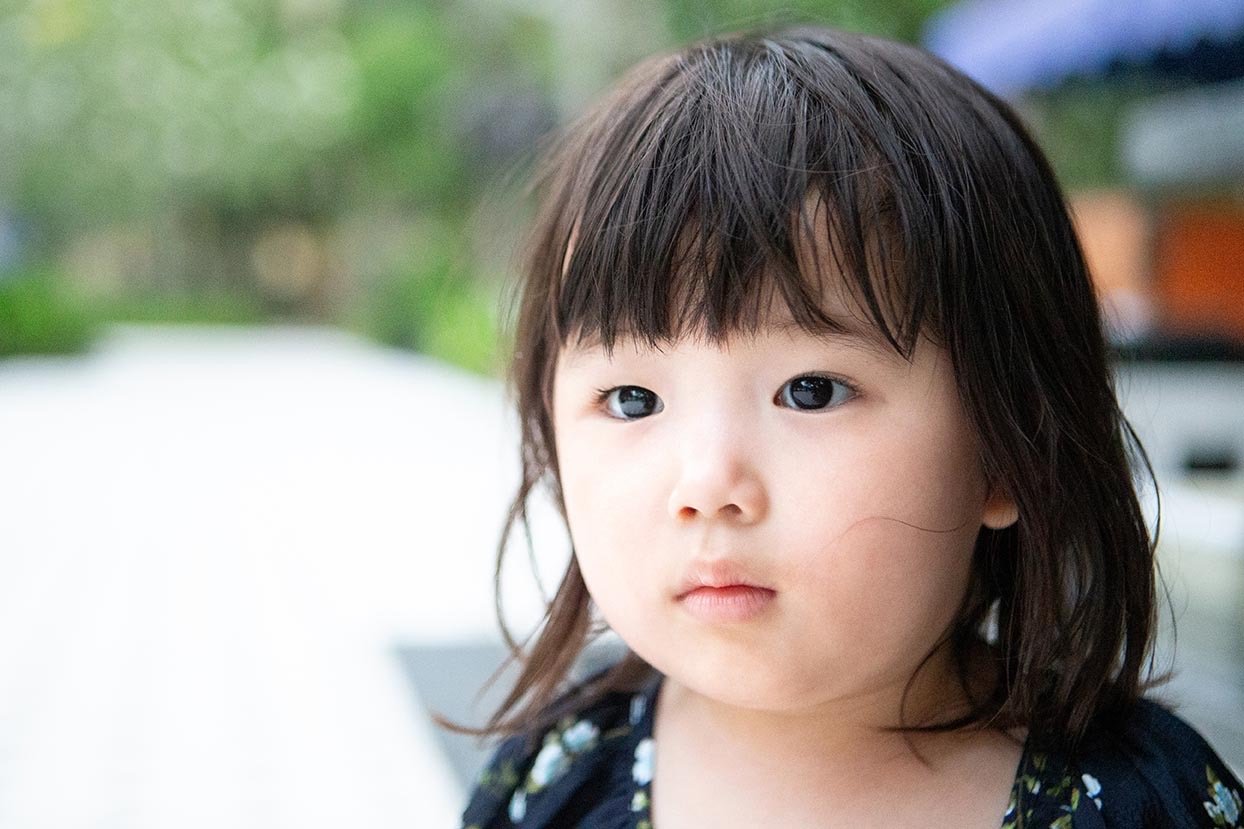Child portrait during family photoshoot at JW Marriott Phu Quoc