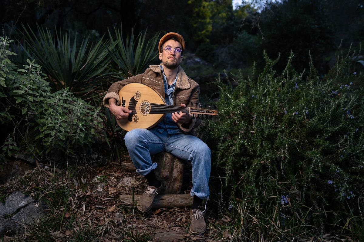Portrait de MAWJ réalisé localement à Ganges, Hérault