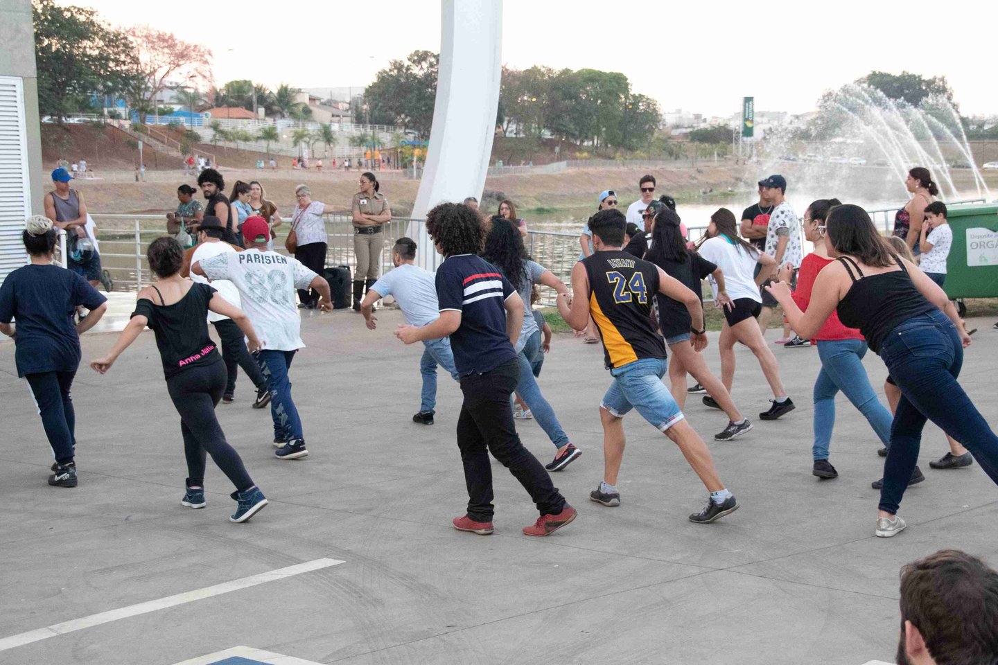 Usualdance JAM (na época Jam do Asfalto) no Parque da Cultura em Votuporanga, 2018. Foto: Ticko Bboy