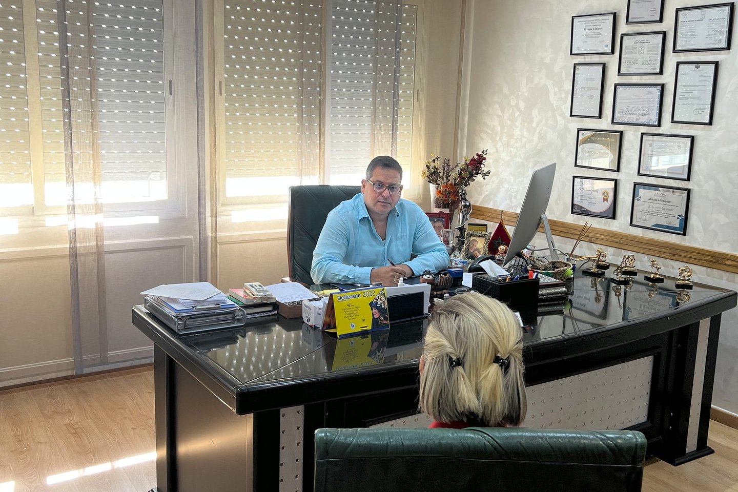 Pr el hamaoui en consultation