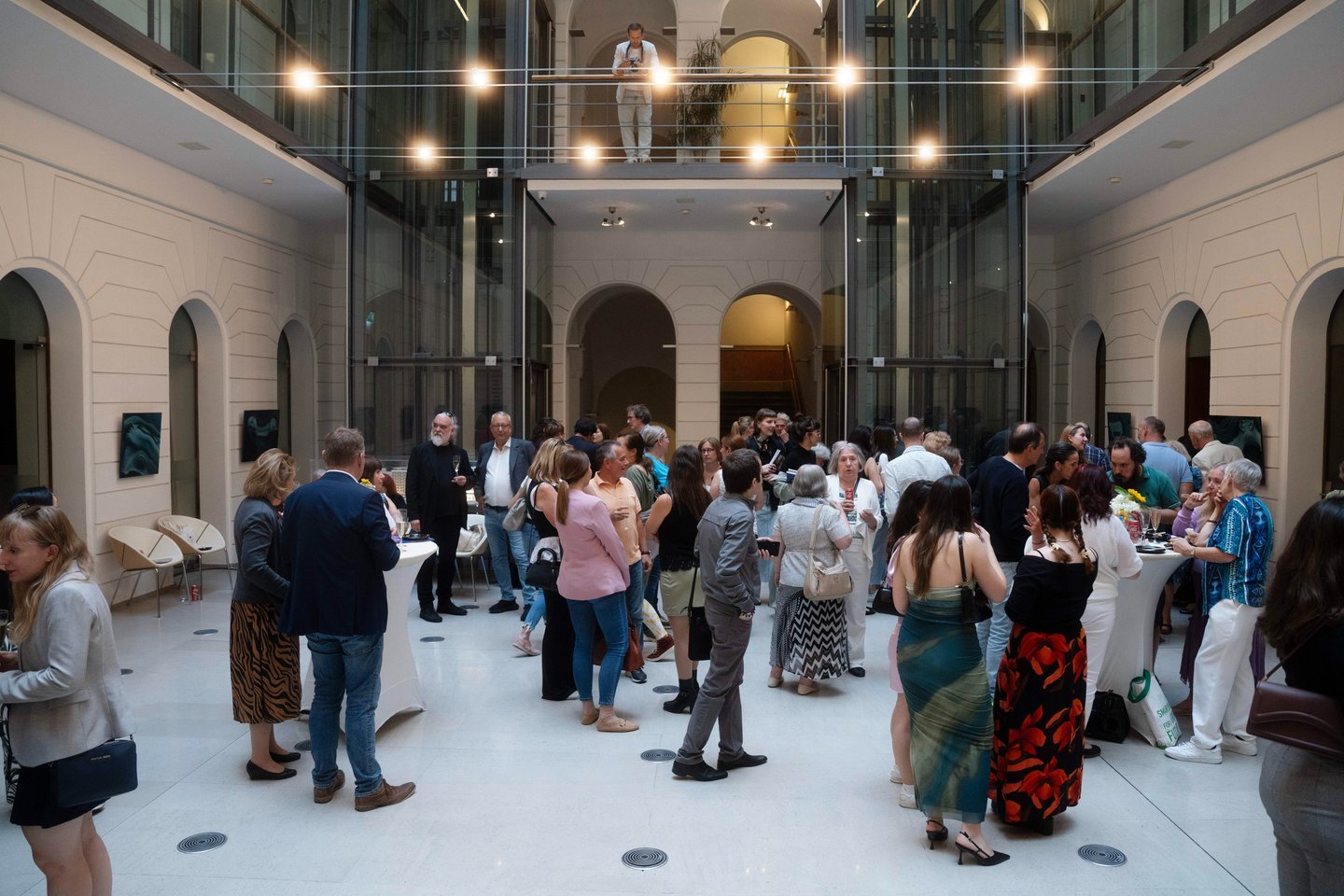 Papp Anita exhibition opening