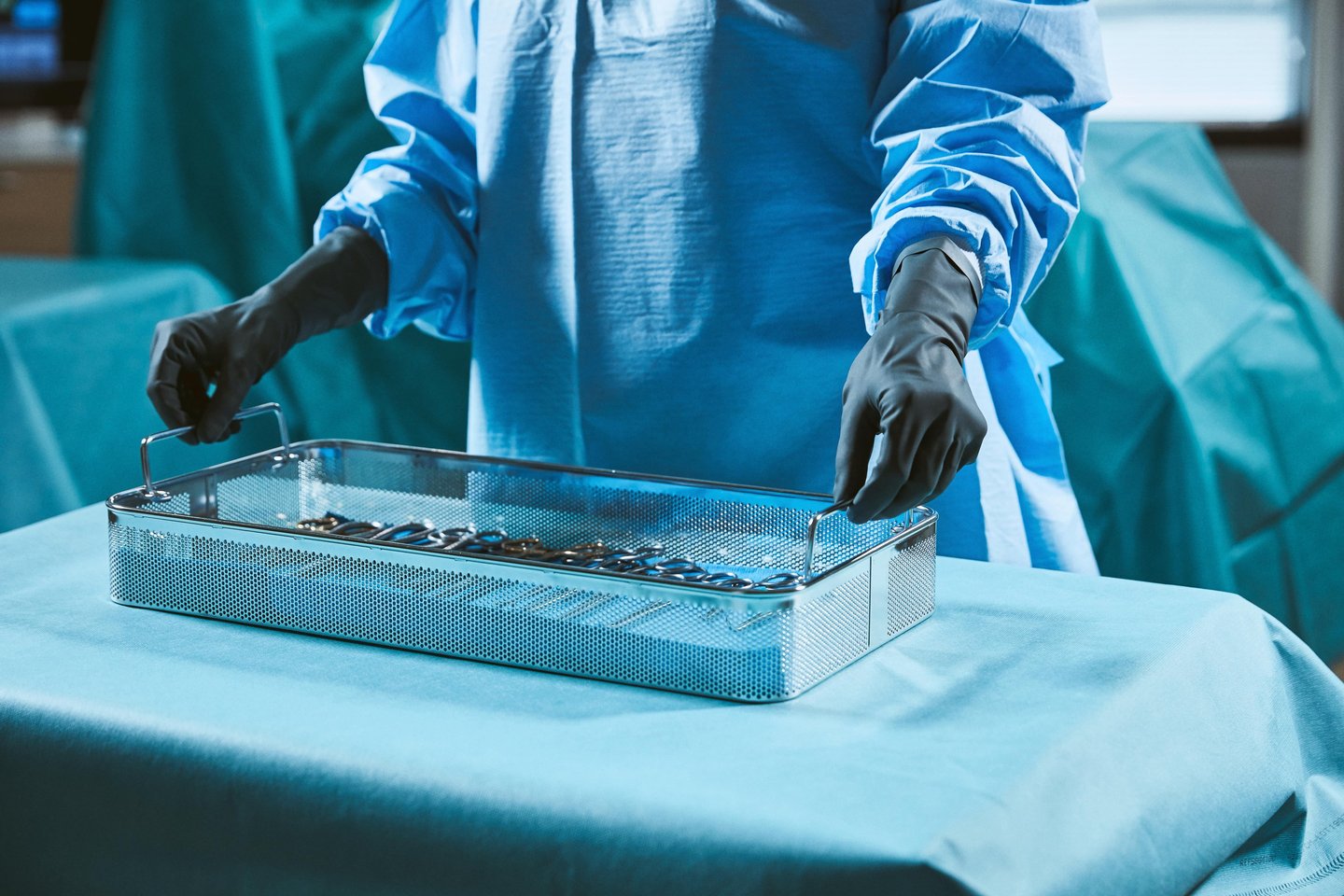 For use in CSSD department in blue and green