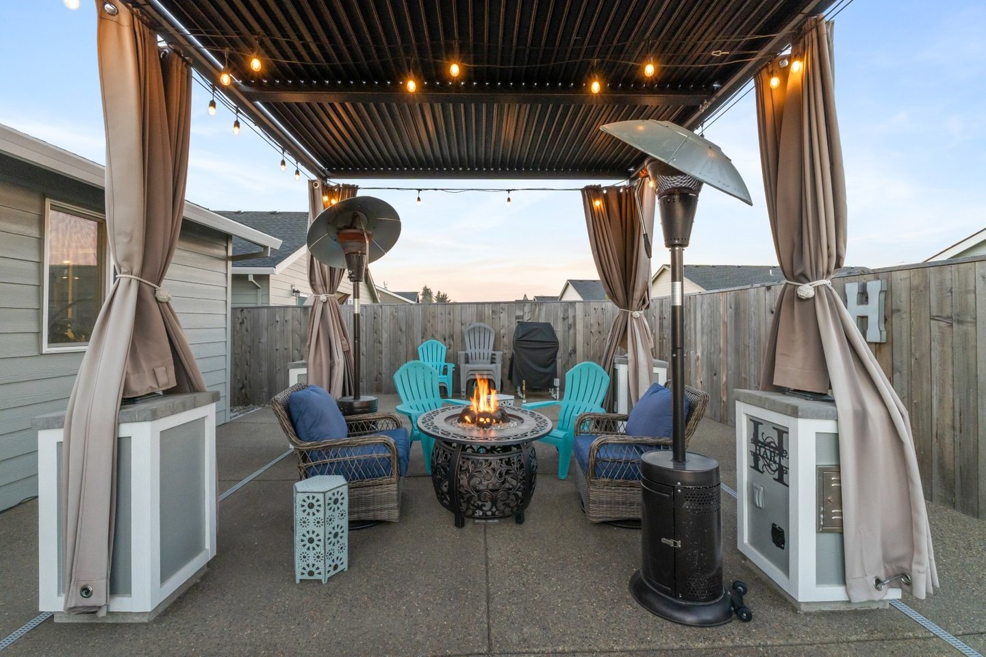 Professional Exterior Photography - Outdoor Living Space