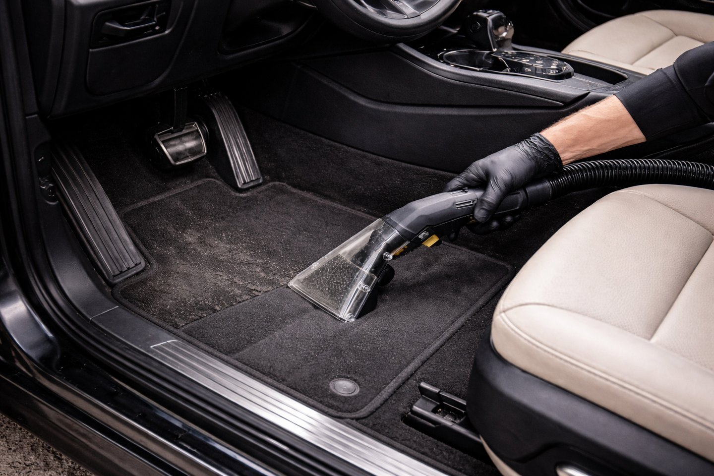 Nettoyage en profondeur de l'intérieur du véhicule