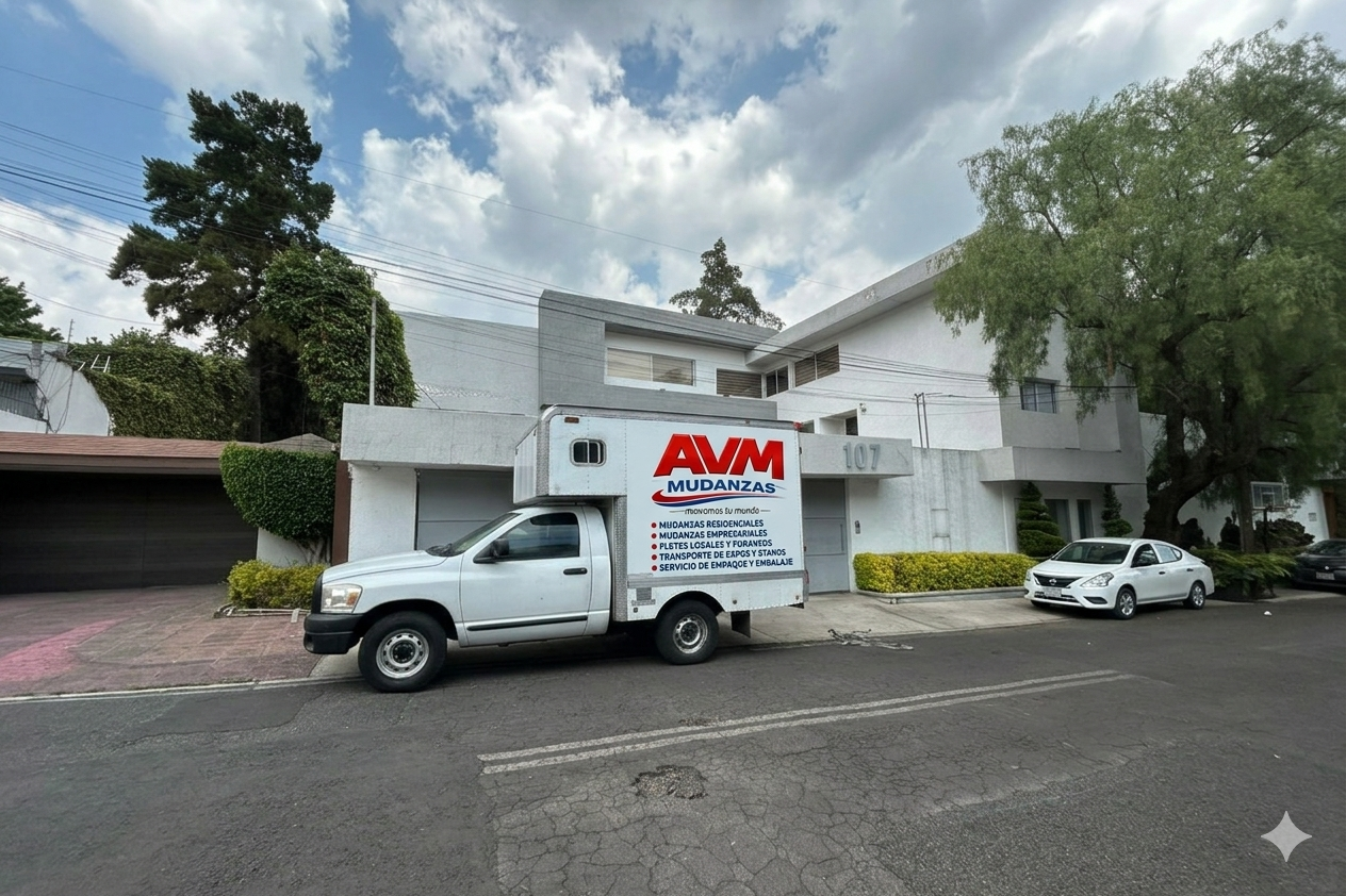 Servicio de logística última milla y volado de muebles en CDMX por AVM Mudanzas: transporte seguro