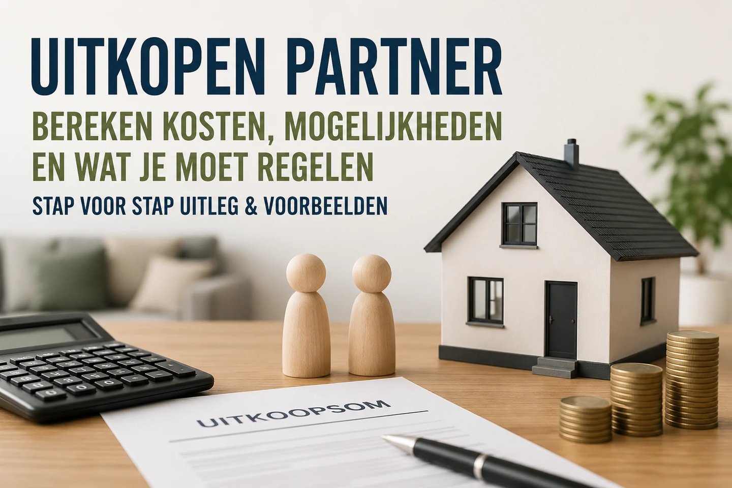 Partner uitkopen na scheiding: berekening van uitkoopsom, hypotheek en kosten