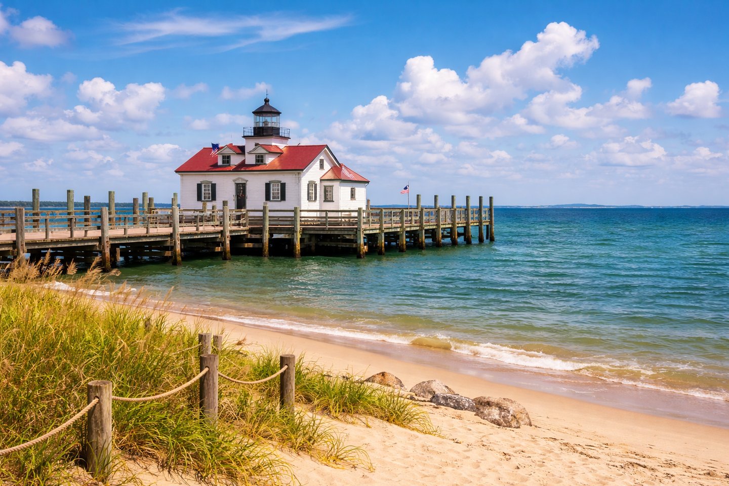 Roanoke Marshes Lighthouse