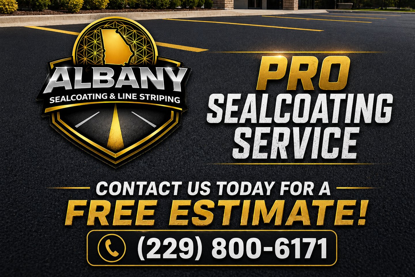 Albany Sealcoating & Line Striping in Albany Georgia