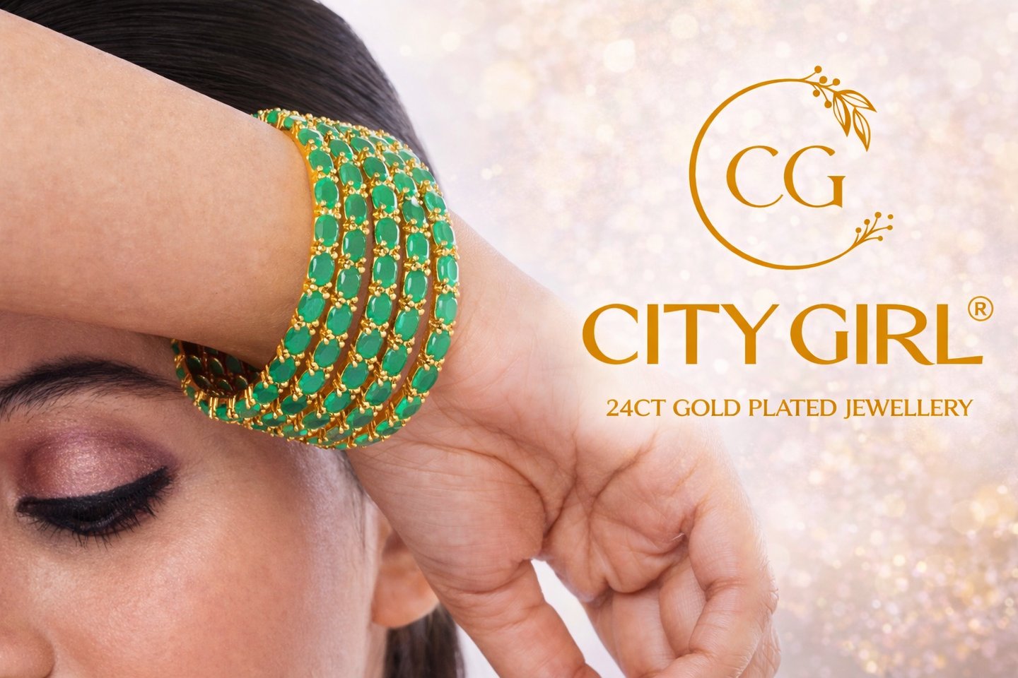 City Girl Jewellery -citygirlbangles-18 Carat Gold Plated-Bridal Wear-Party Wear-Daily Wear