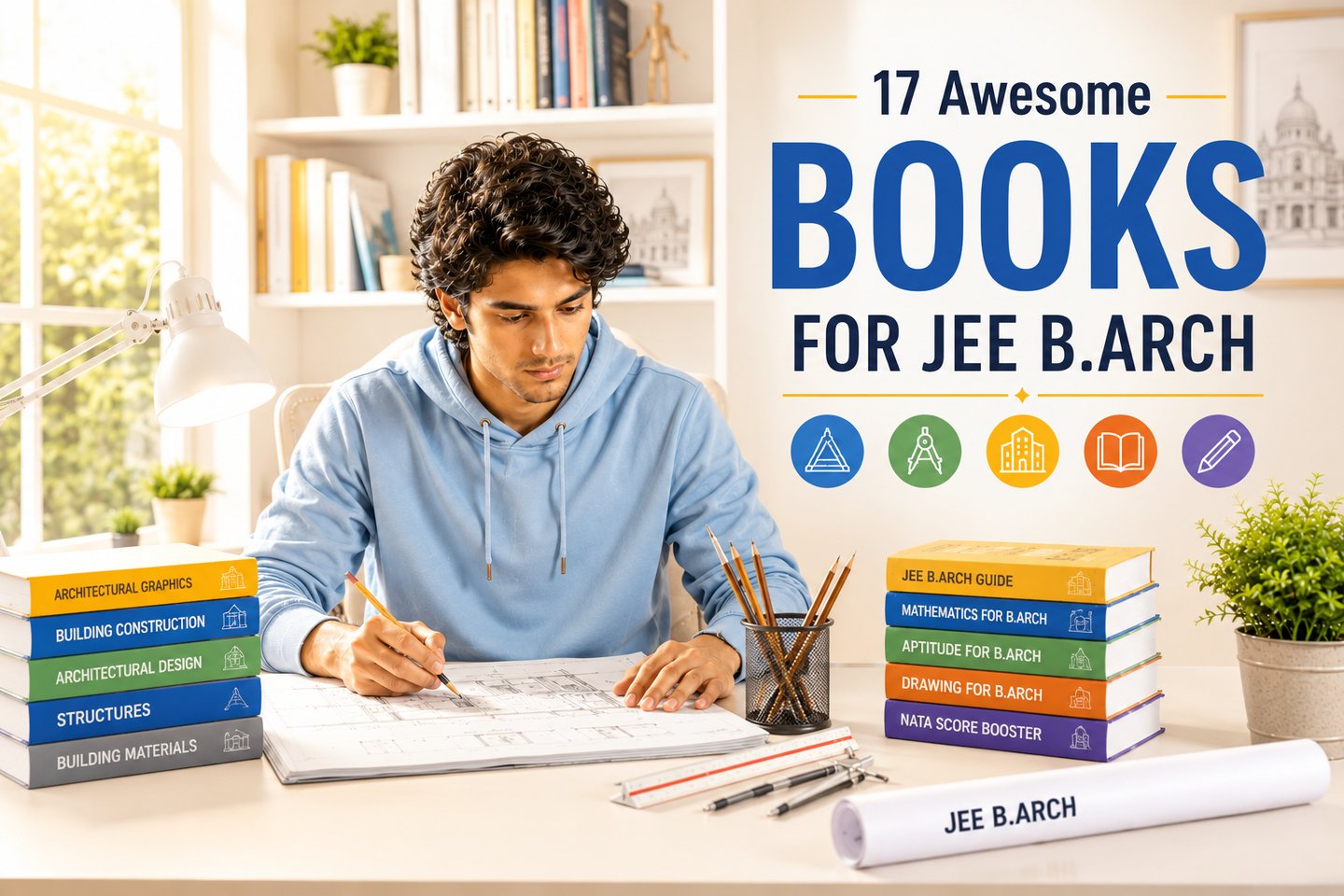 Best JEE B.Arch Preparation Books for Architecture Students