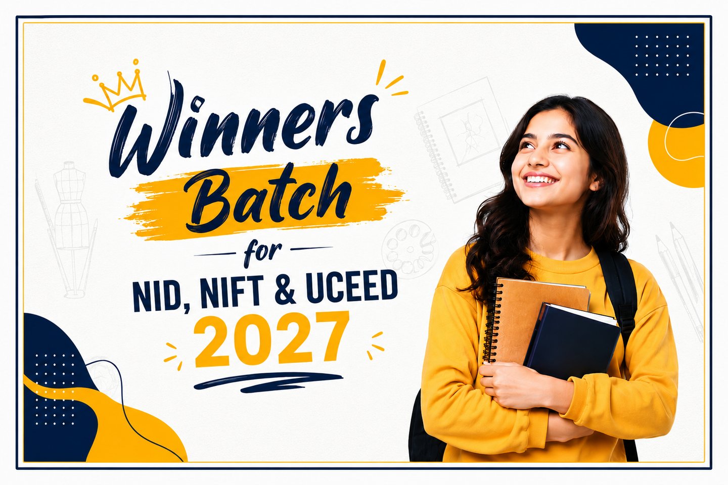Best NID NIFT UCEED Coaching 2027 with Live Online Classes