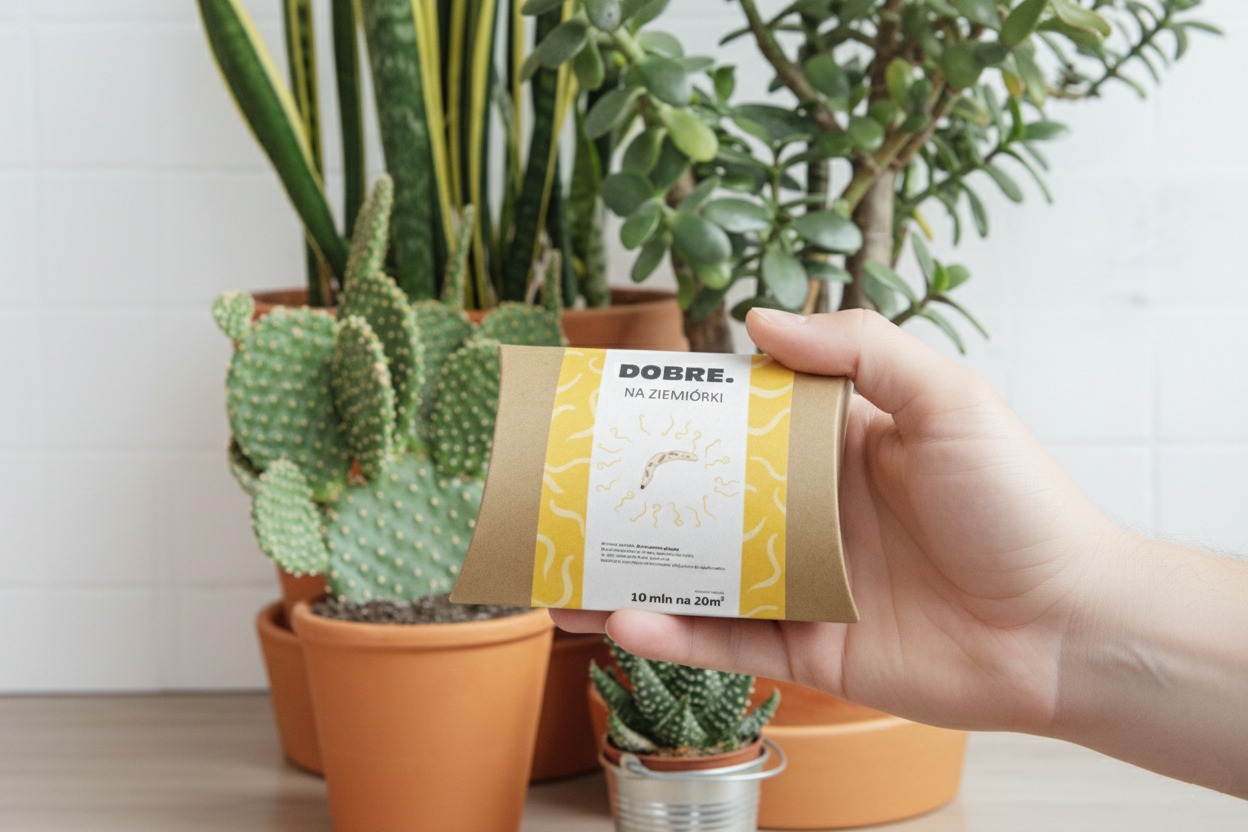 DOBRE nicienie pożyteczne na ziemiórki