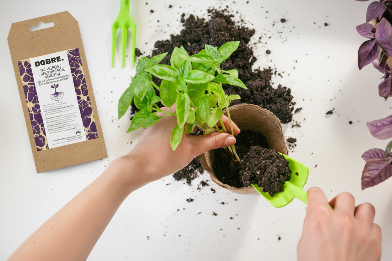 Rizocore dobre do regeneracji korzeni