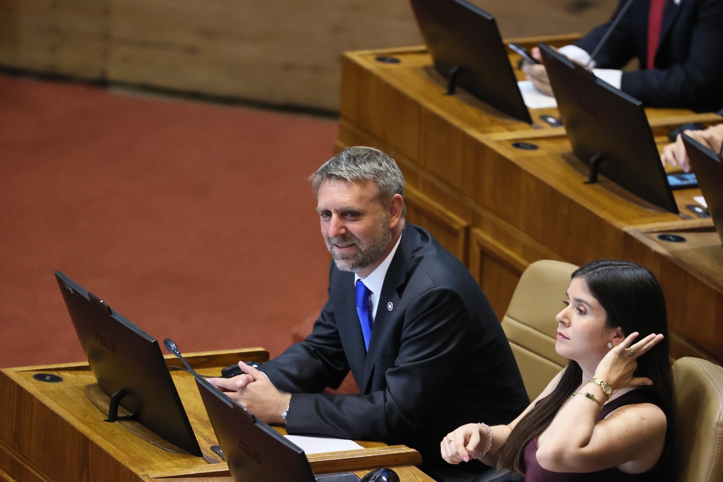 Diputado Fernando Ugarte en sesión de la Sala de la Cámara de Diputados
