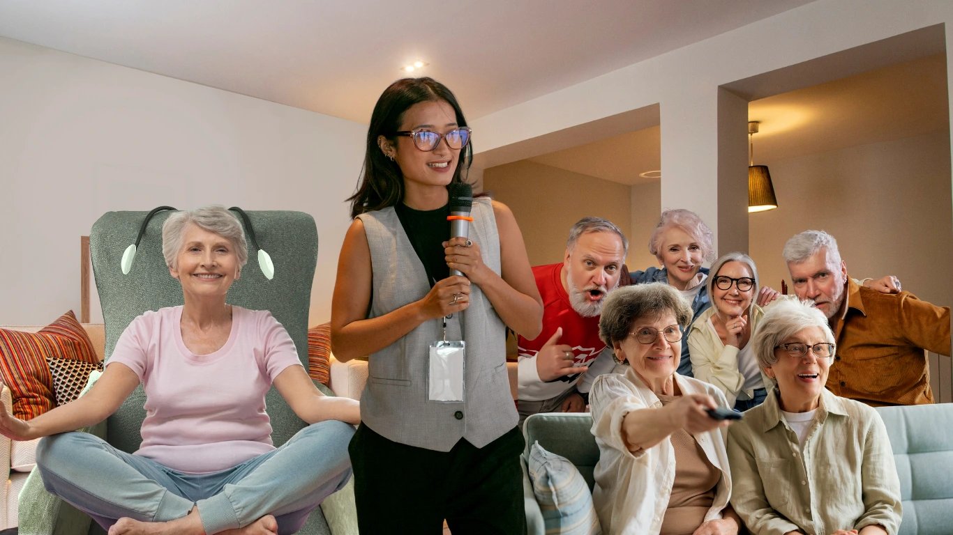 AUDiva une meilleure audition de la télé pour les résidents