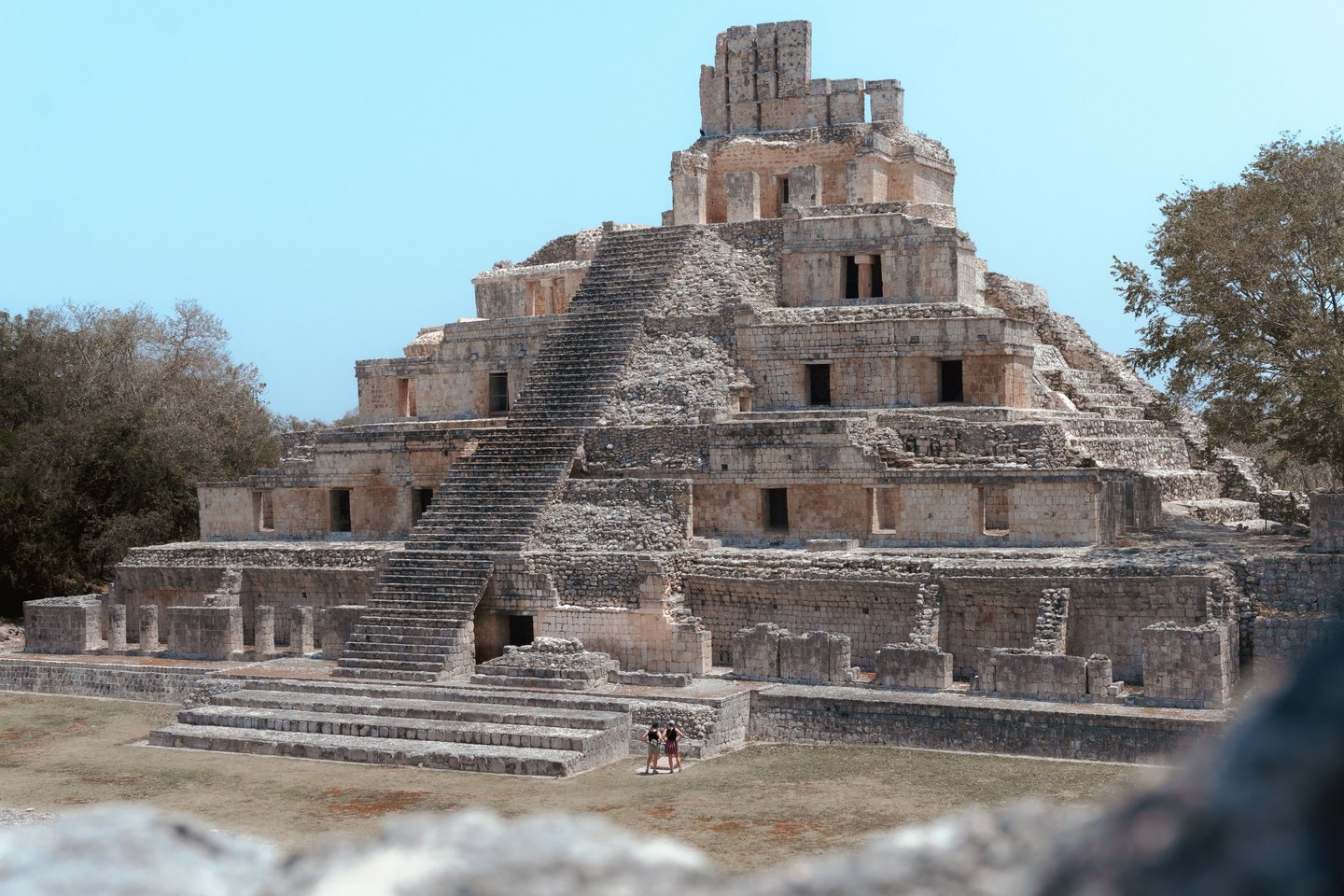 Zona arqueologica de Edzna en Campeche