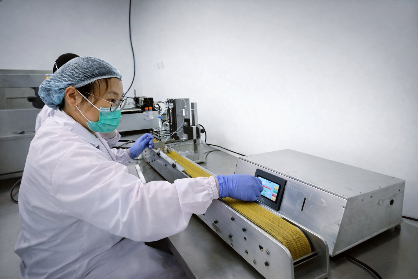 Proses produksi rapid test dengan standar mutu dan kontrol kualitas