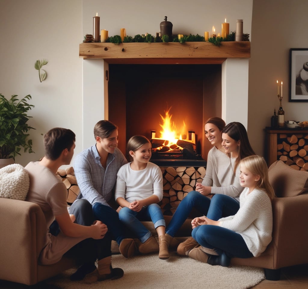 Bright living room with modern inventory