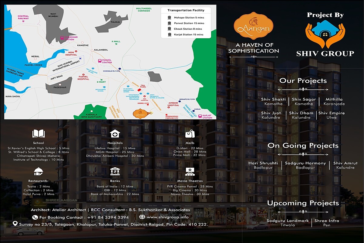 About Shiv group builders in panvel ongoing & upcoming projects