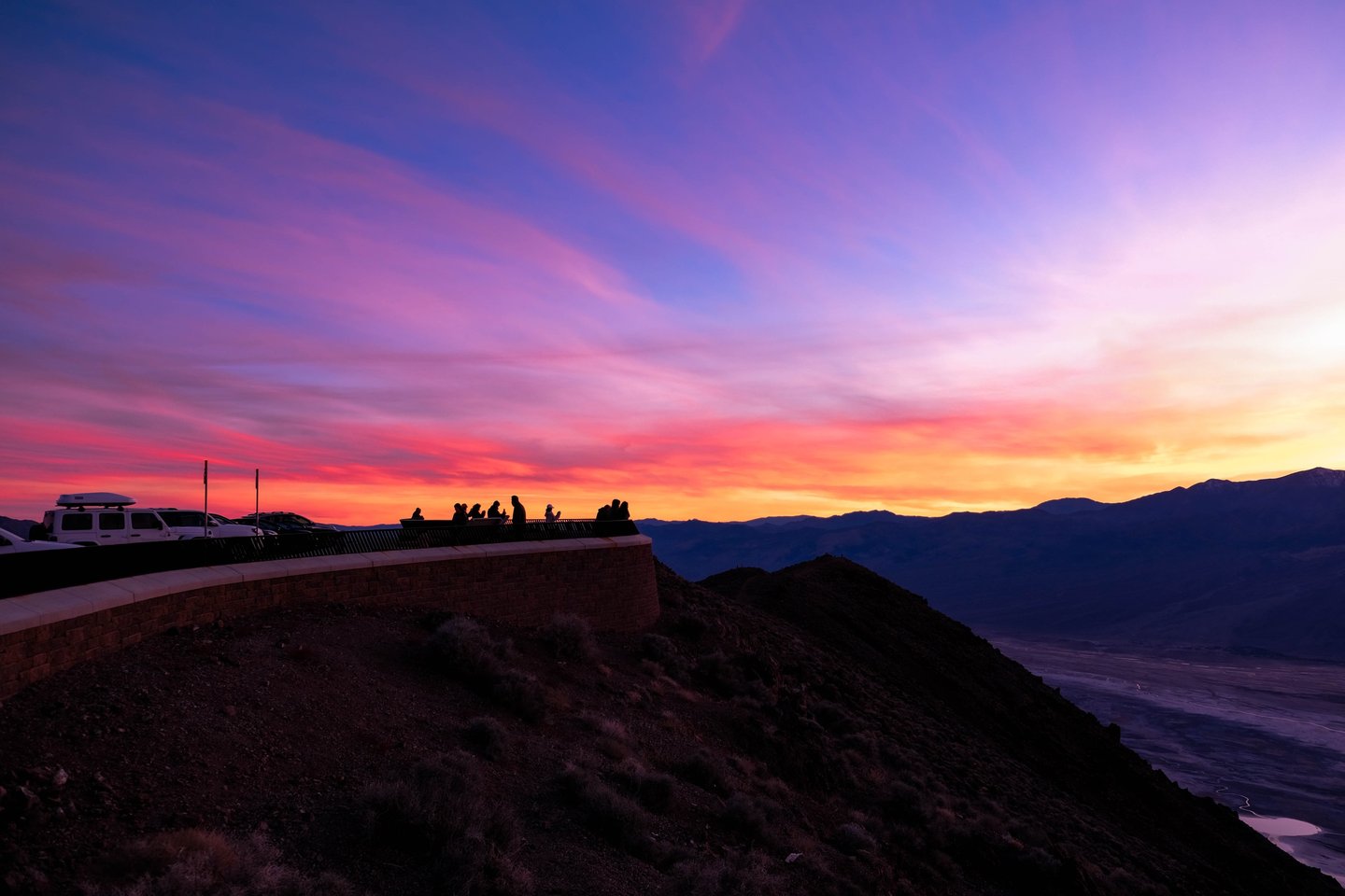 Dante's View, Dante's View Sunset, Best Sights in Death Valley