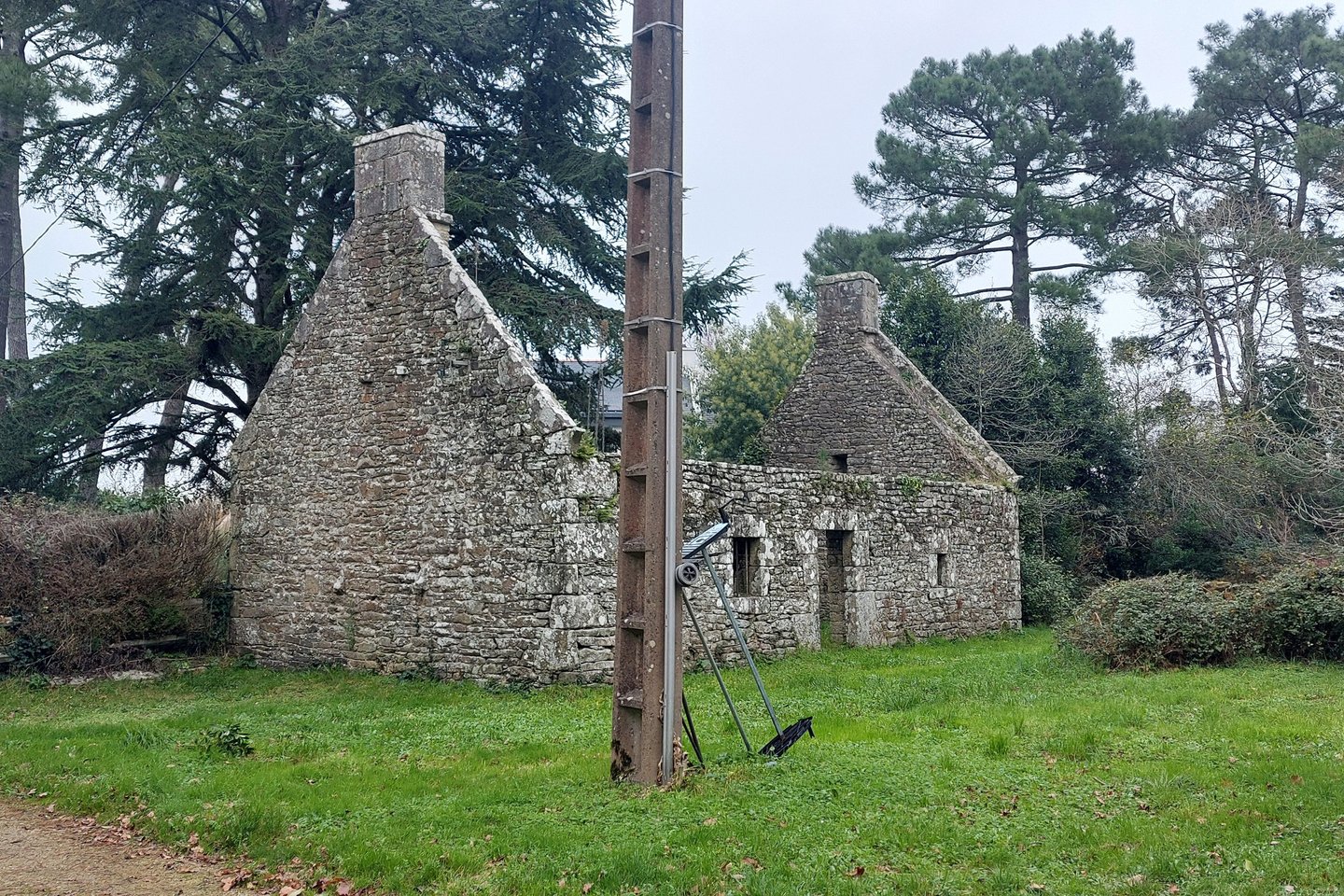 Maison en pierre à rénover, architecte Auray