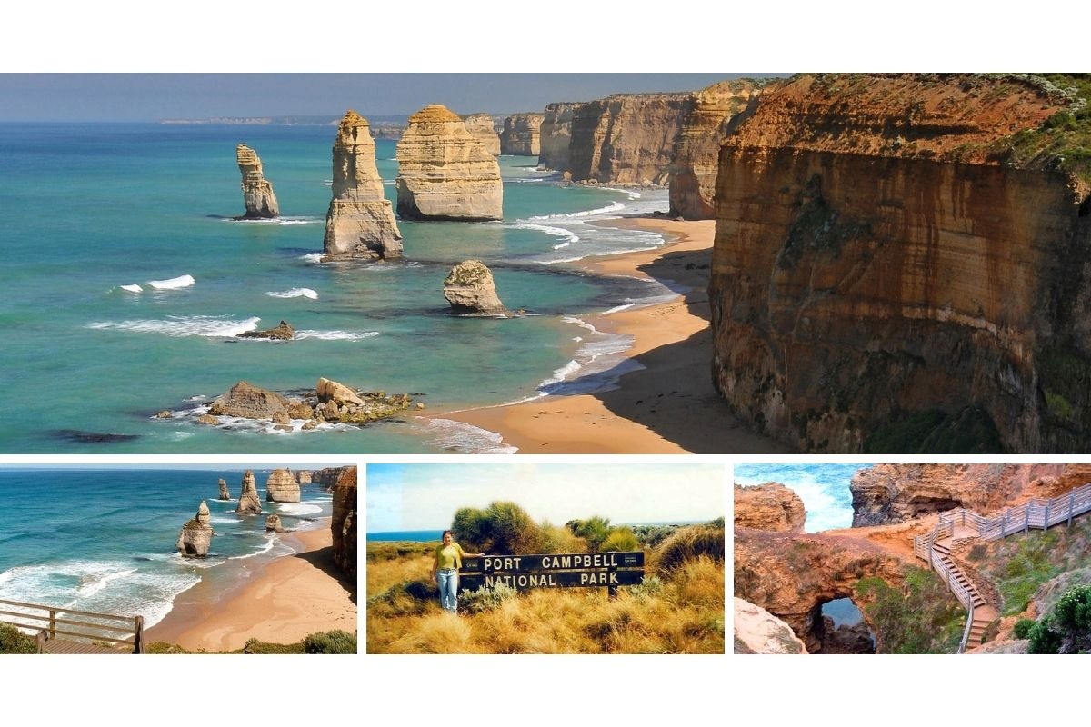 Paisagem das Falésias dos 12 Apóstolos em Melbourne, Austrália