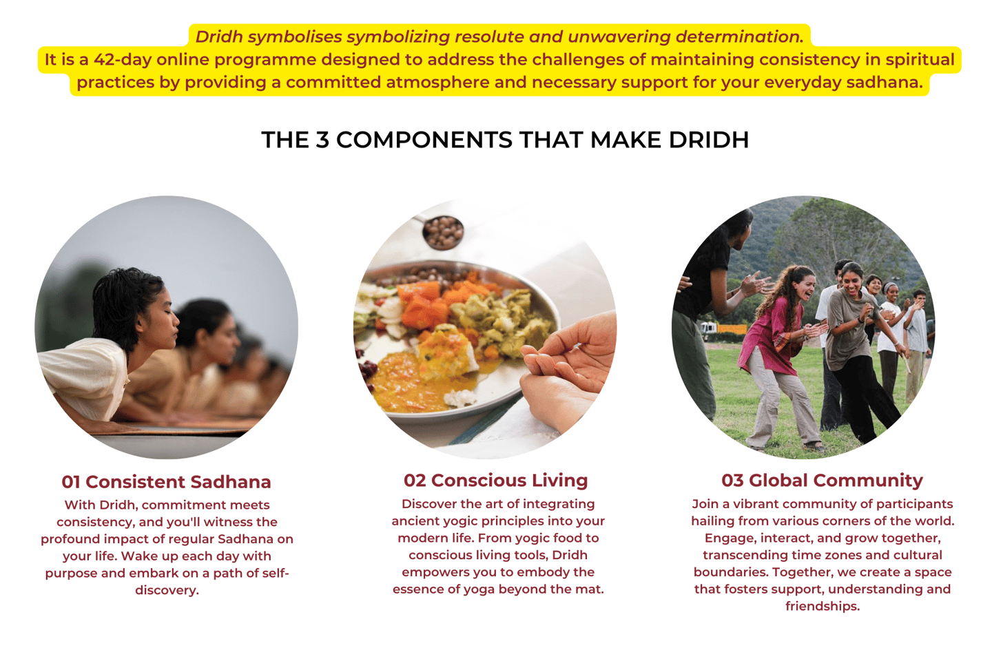Components of DRIDH