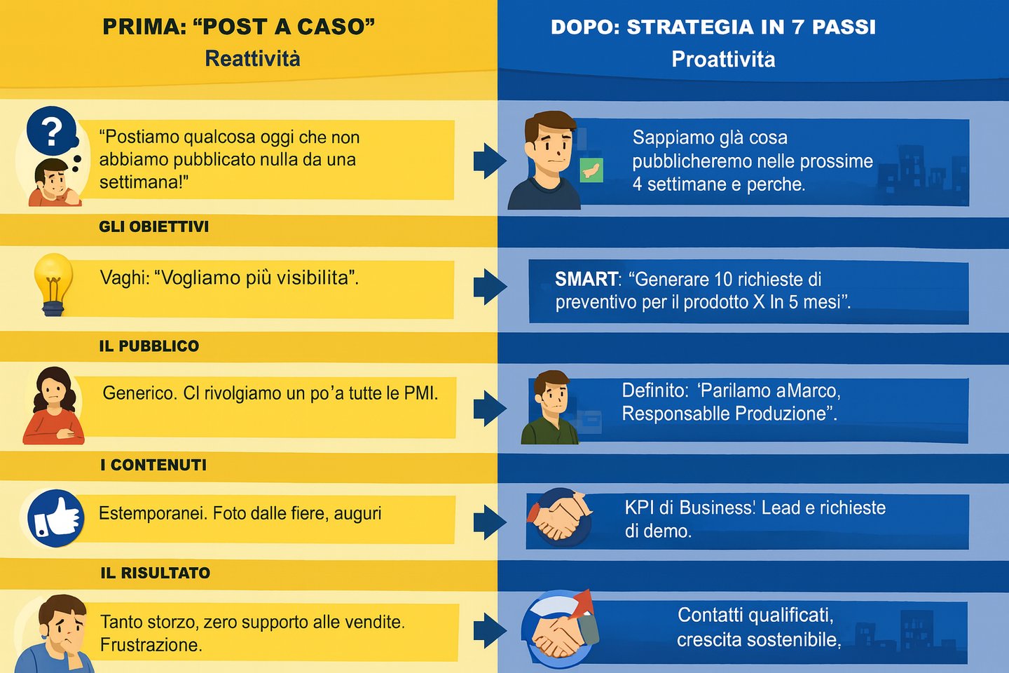 Come costruire un piano di comunicazione per PMI in 7 passi