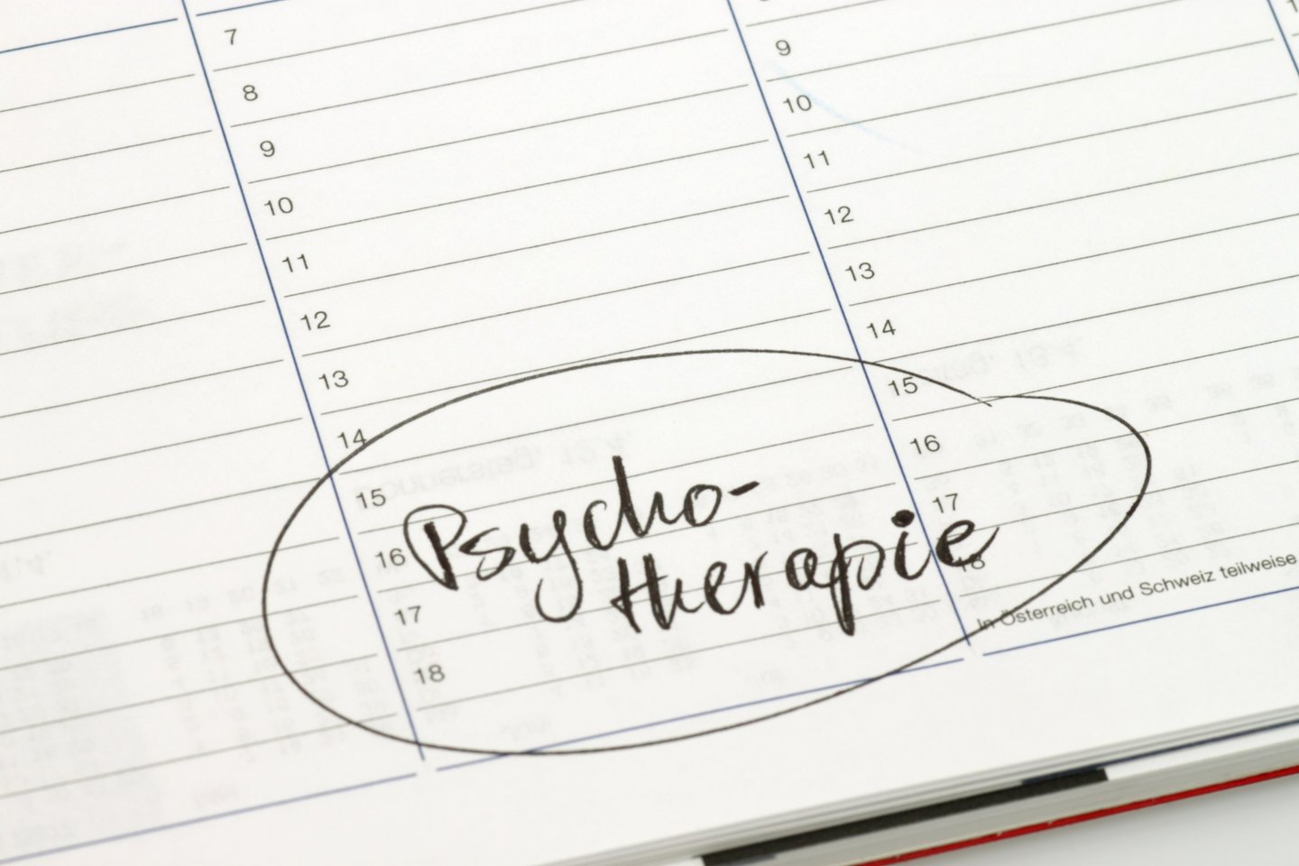 a calendar page in a calendar planner