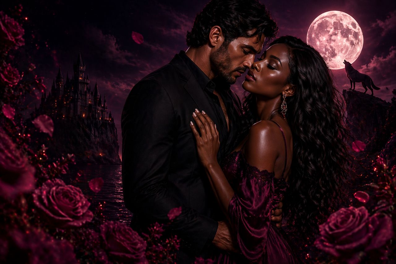 Werewolf romance novel cover by VJ & BB Premium Fiction