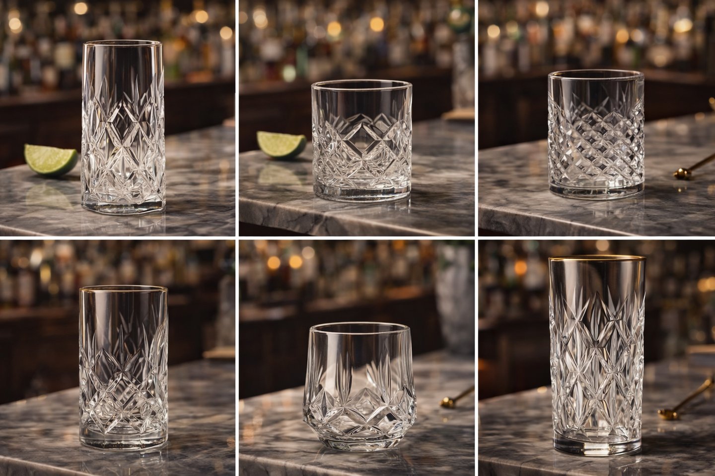 Carved Tumbler Glasses wholesale in China