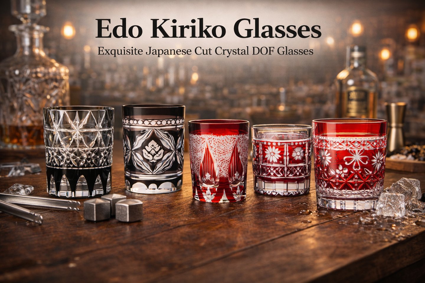 Edo Kiriko Glass Manufacturer in China