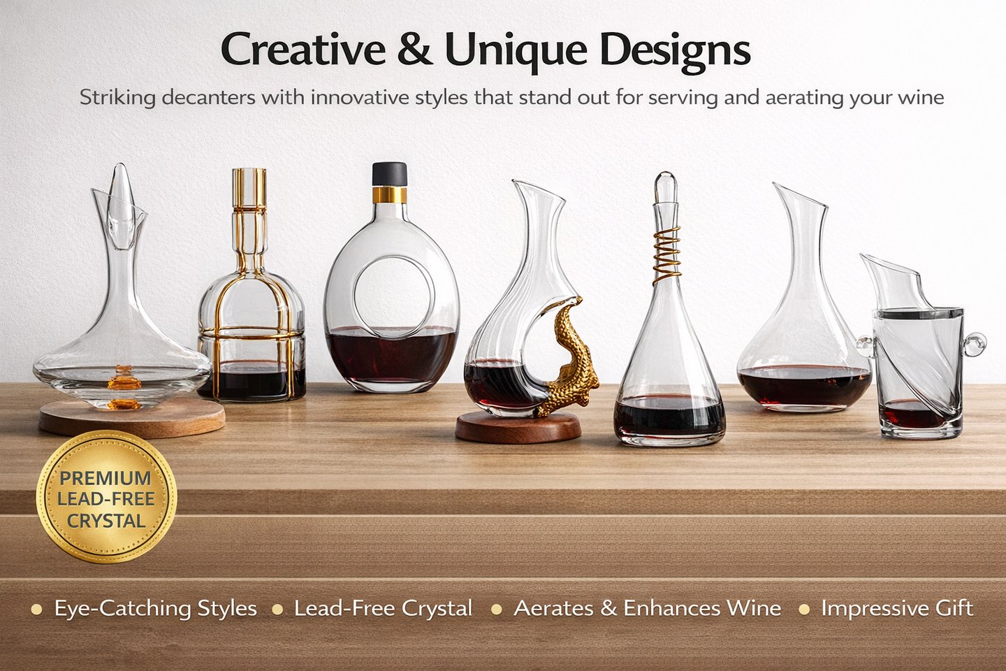 Wine Decanter Wholesale in China