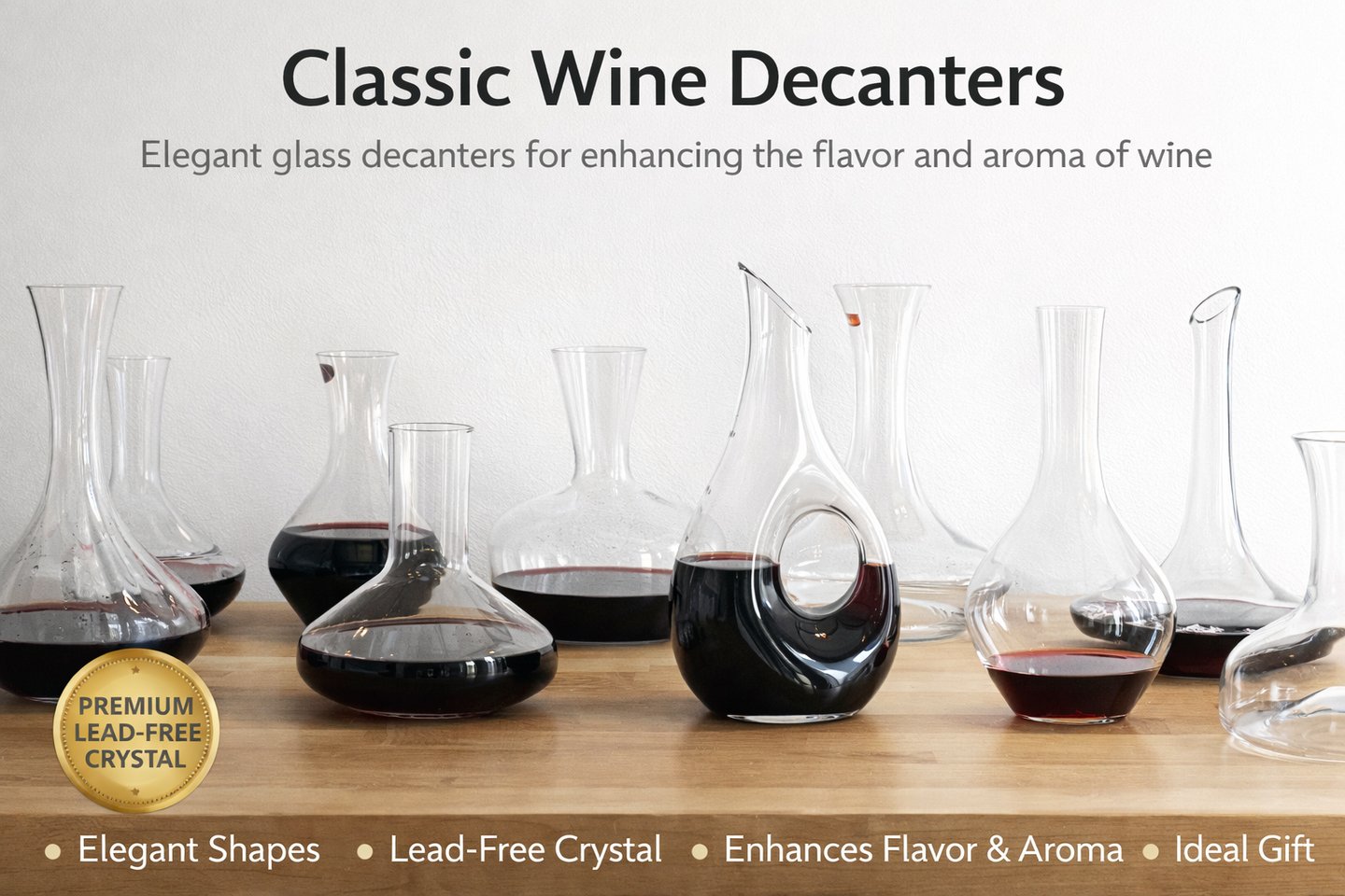 Wine Decanter Wholesale in China