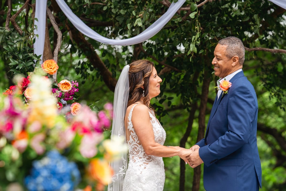 Dallas Texas older couple wedding photographer