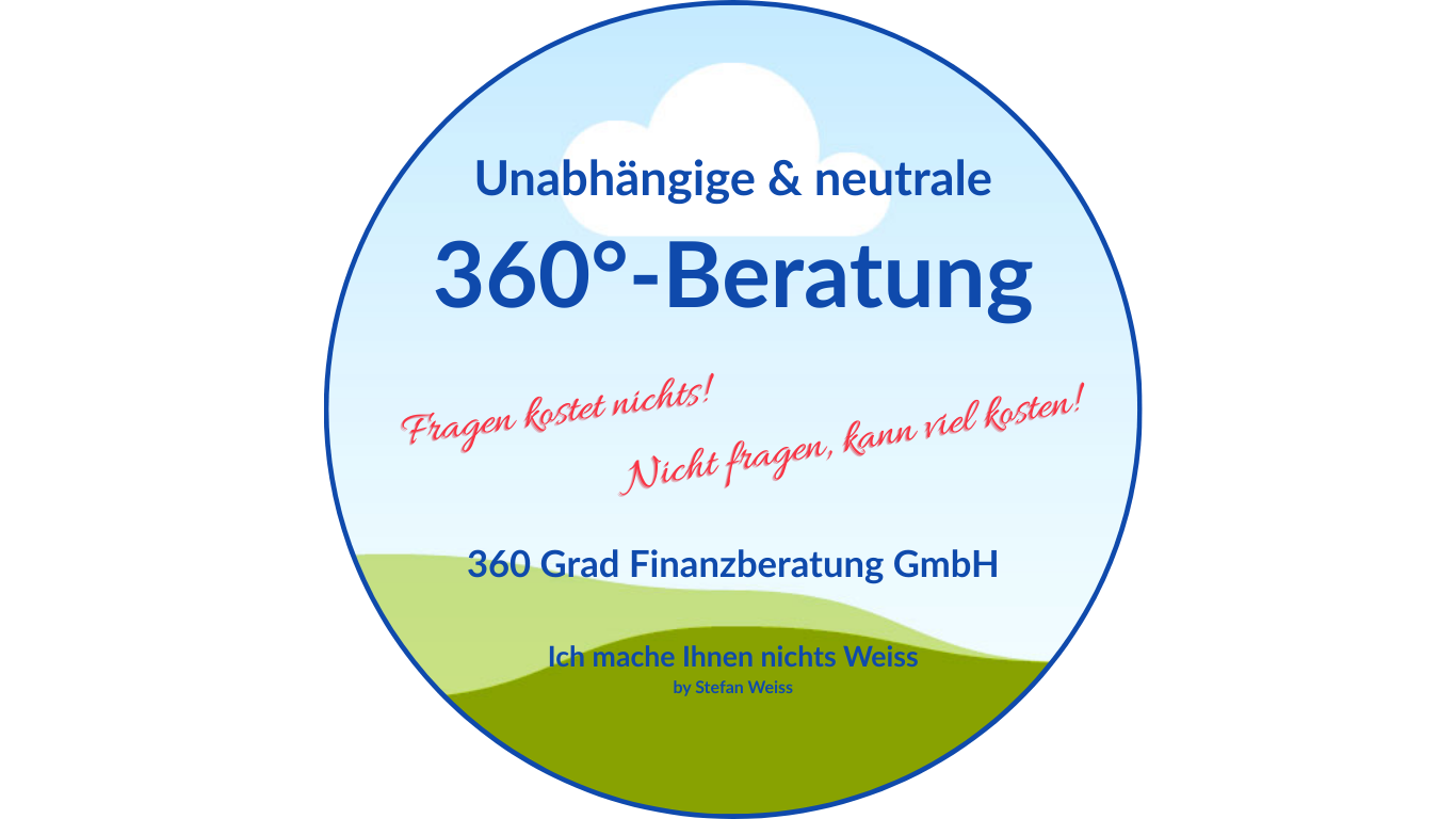360 Grad Beratung durch Stefan Weiss von der 360 Grad Finanzberatung GmbH in Hinwil