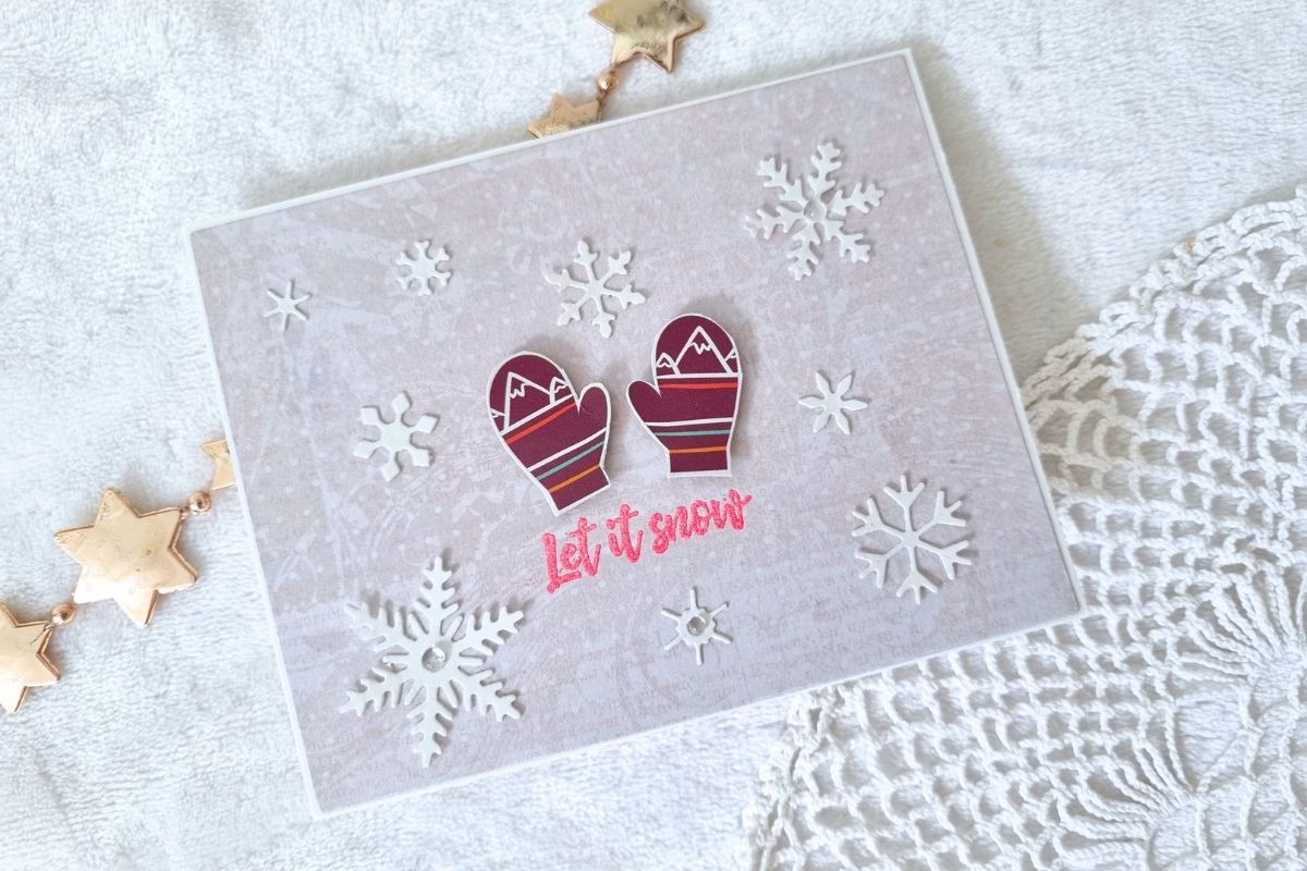 DIY Christmas Card Idea - Reuse and Make Handmade Christmas Cards