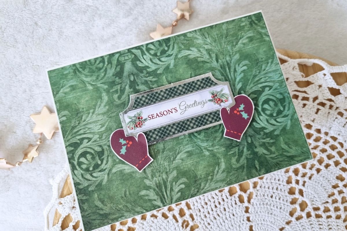 DIY Christmas Card Idea - Reuse and Make Handmade Christmas Cards