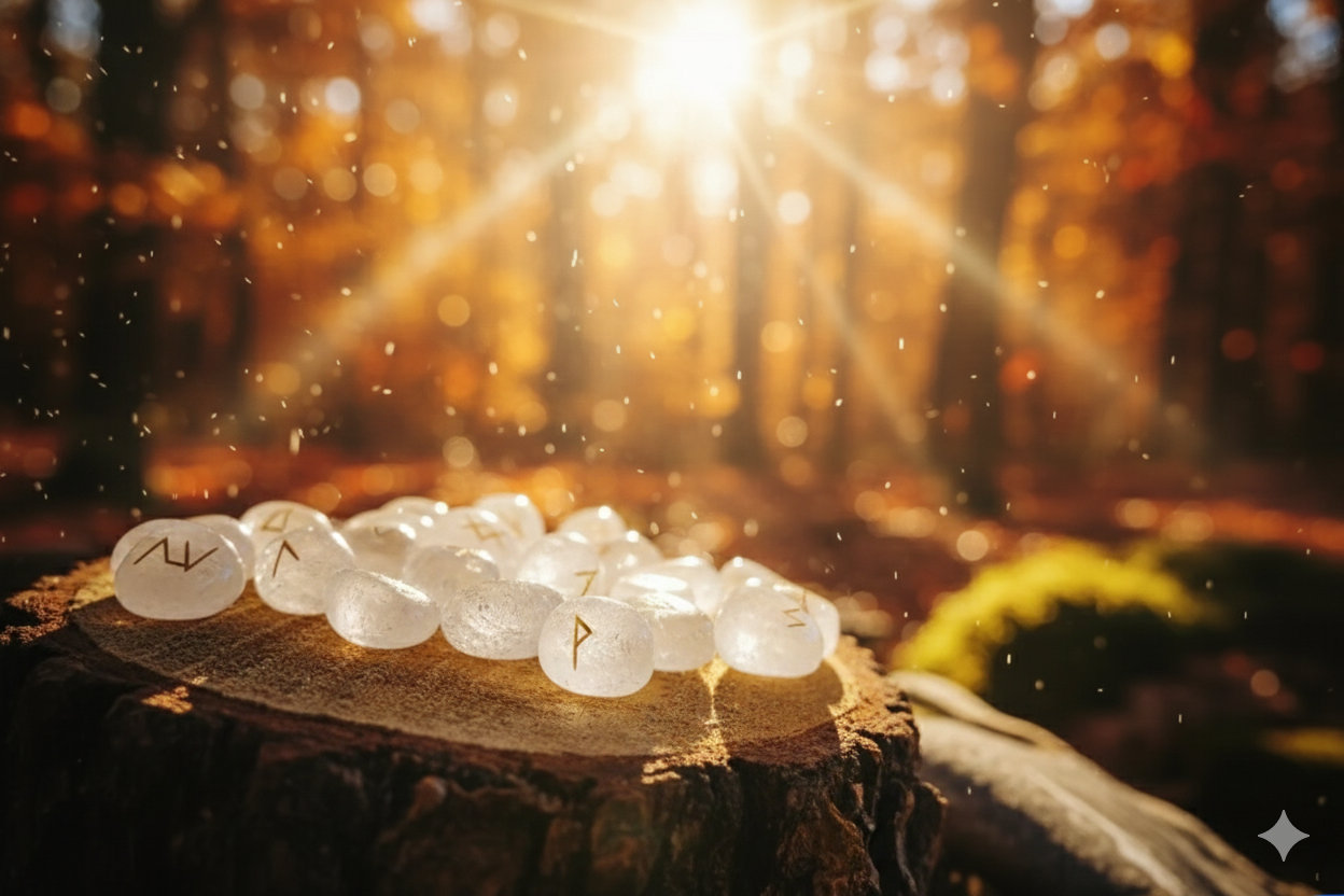 runes en pierres semi précieuses