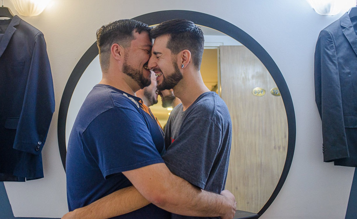 novios en el hotel Fundaemfa