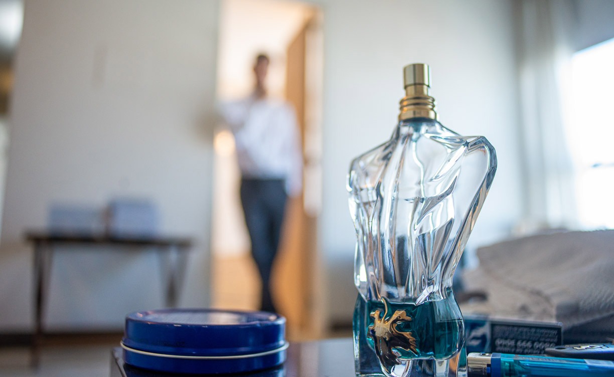 novios en el hotel Fundaemfa