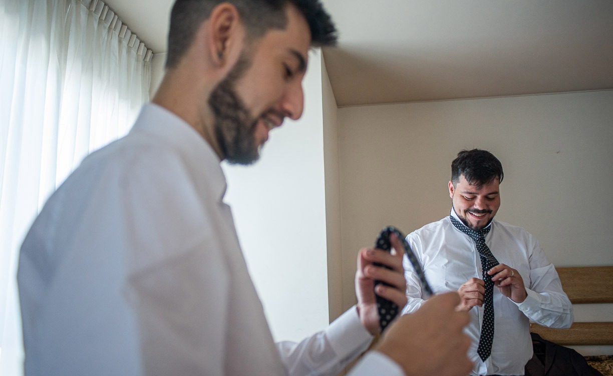 novios en el hotel Fundaemfa