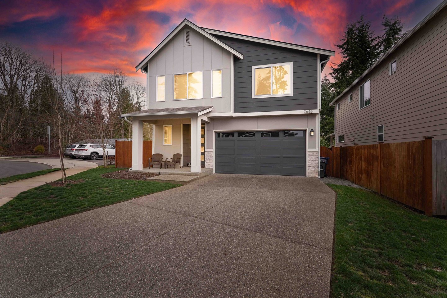 Twilight Real Estate Photography in Snohomish County WA