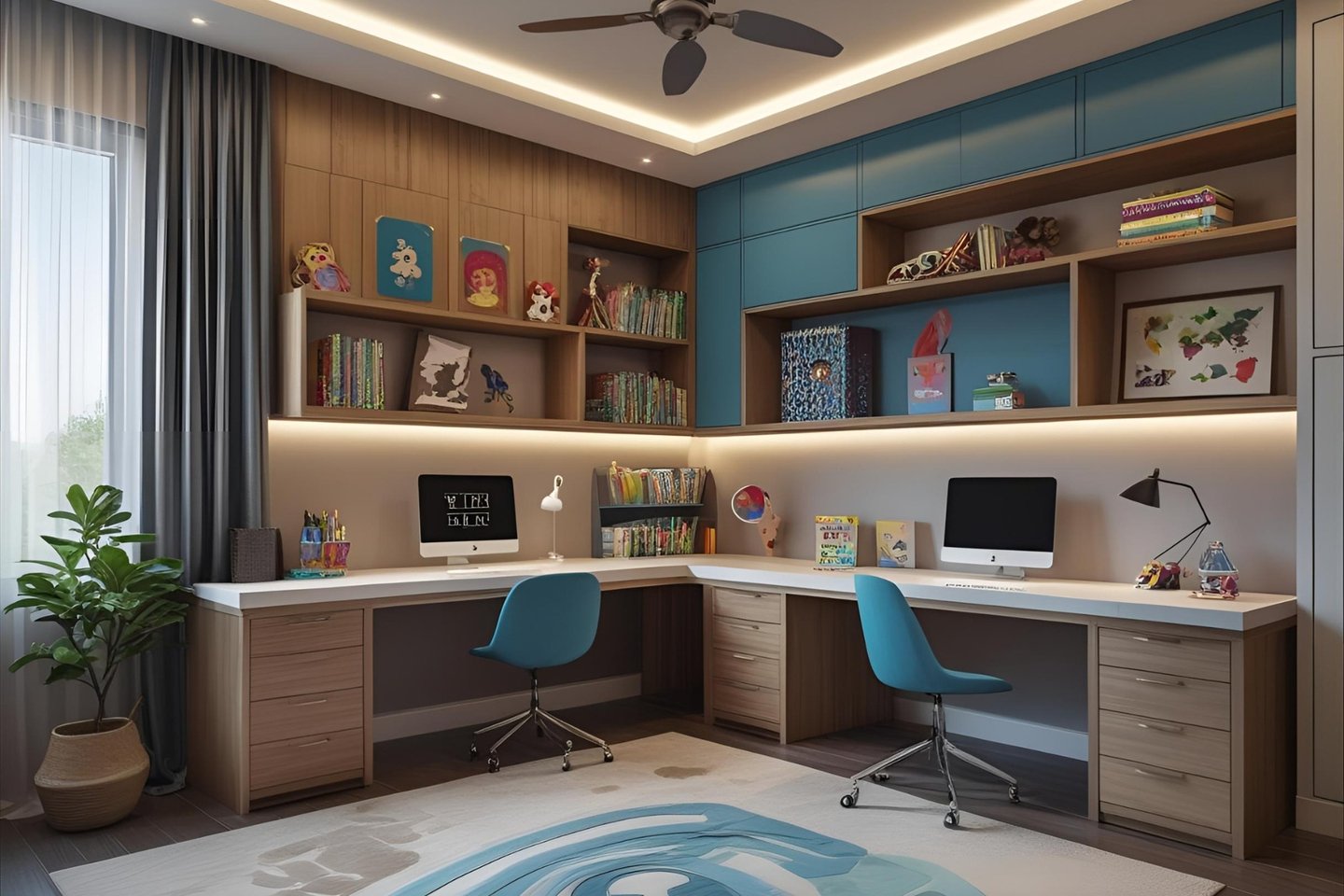 Study Room for Kids or Teenagers